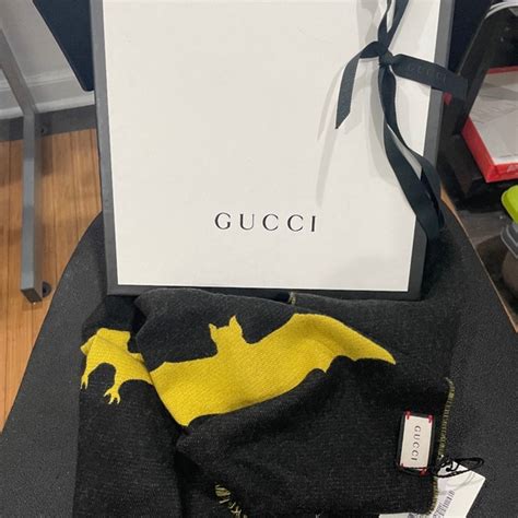 gucci bat scarf